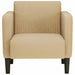 Fauteuil met armleuningen 54 cm corduroy stof grijsgroen