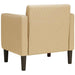 Fauteuil met armleuningen 54 cm corduroy stof grijsgroen