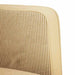 Fauteuil met armleuningen 54 cm corduroy stof grijsgroen