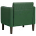 Fauteuil met armleuningen 54 cm corduroy stof donkergroen
