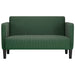 Loveseat bank 109 cm corduroy stof donkergroen