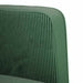 Loveseat bank 109 cm corduroy stof donkergroen