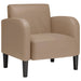 Fauteuil met armleuningen Cappuccino 54 cm kunstleer