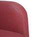 Loveseat bank 110 cm kunstleer wijnrood