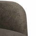 Loveseat bank 110 cm kunstleer donkergrijs