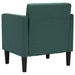 Fauteuil met armleuningen Donkergroen 53 cm Stof