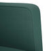 Fauteuil met armleuningen Donkergroen 53 cm Stof