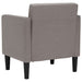 Fauteuil met armleuningen Taupe 53 cm Stof