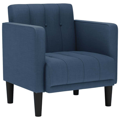 Fauteuil met armleuningen Blauw 53 cm Stof
