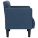 Fauteuil met armleuningen Blauw 53 cm Stof