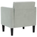 Fauteuil met armleuningen Lichtgrijs 53 cm Fluweel