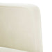 Fauteuil met armleuningen crème 53 cm fluweel