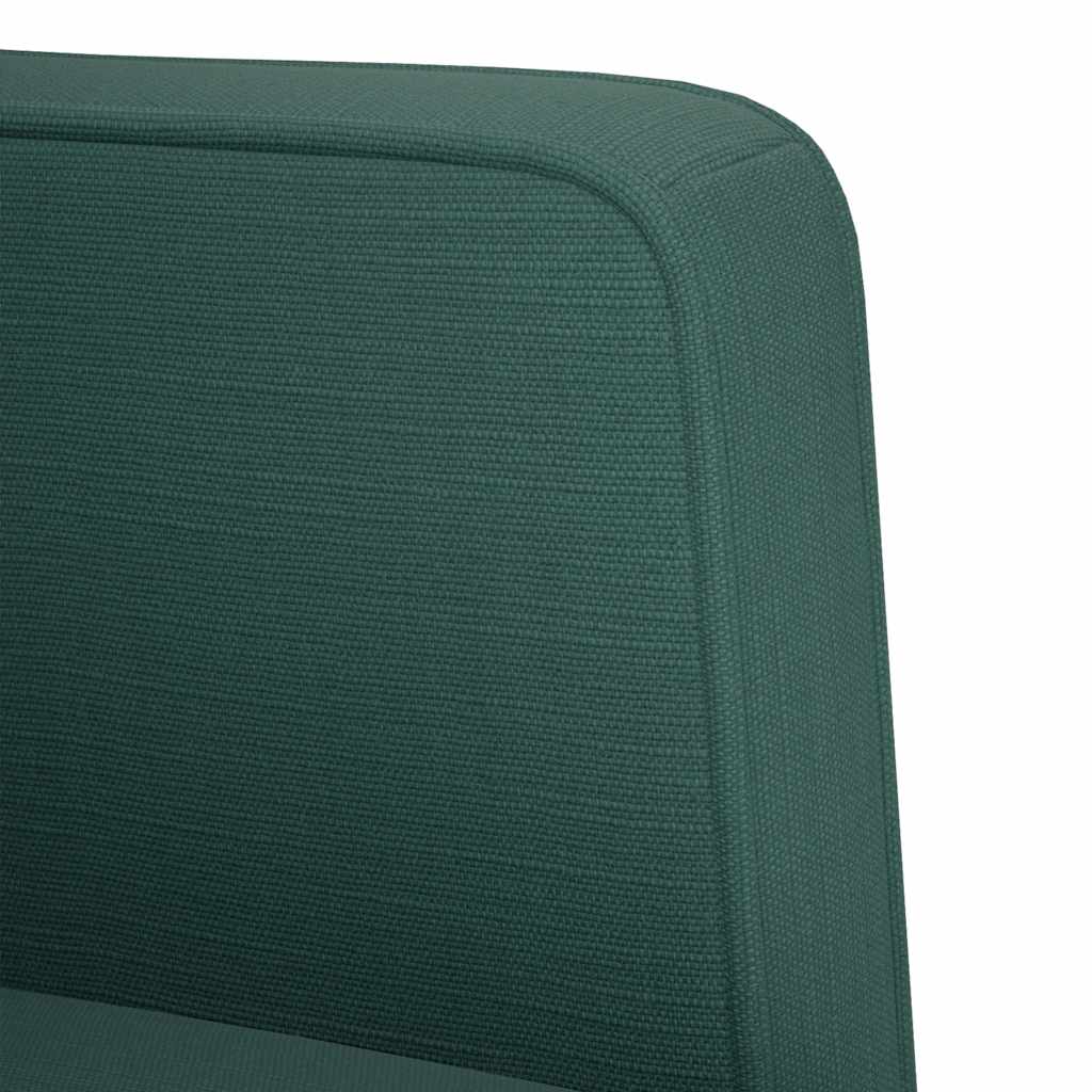 Loveseat Bank Donkergroen 111 cm Stof