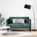 Loveseat Bank Donkergroen 111 cm Stof