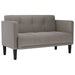 Loveseat Bank Taupe 111 cm Stof