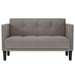 Loveseat Bank Taupe 111 cm Stof
