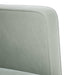 Loveseat bank lichtgrijs 111 cm fluweel