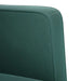 Loveseat bank donkergroen 111 cm fluweel