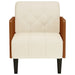 Fauteuil met armleuningen 55 cm Linnen