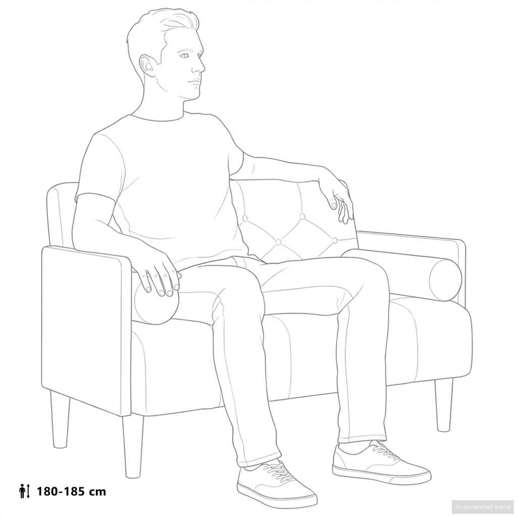 Loveseat bank met bolsters crème 110 cm fluweel