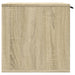 Kattenbakkast 60x40x40 cm bewerkt hout sonoma eikenkleurig
