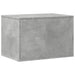 Kattenbakkast 60x40x40 cm bewerkt hout betongrijs