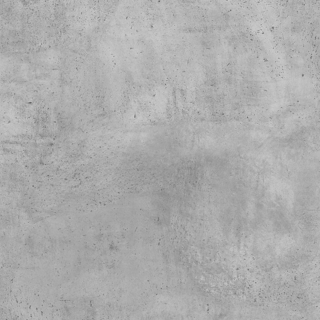 Kattenbakkast 60x40x40 cm bewerkt hout betongrijs