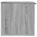 Kattenbakkast 60x40x40 cm bewerkt hout grijs sonoma eikenkleur