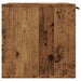 Kattenbakkast 60x40x40 cm bewerkt hout oud houtkleurig