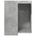 Kattenbakkast 42x42x51 cm bewerkt hout betongrijs