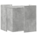 Kattenbakkast 53x53x51 cm bewerkt hout betongrijs