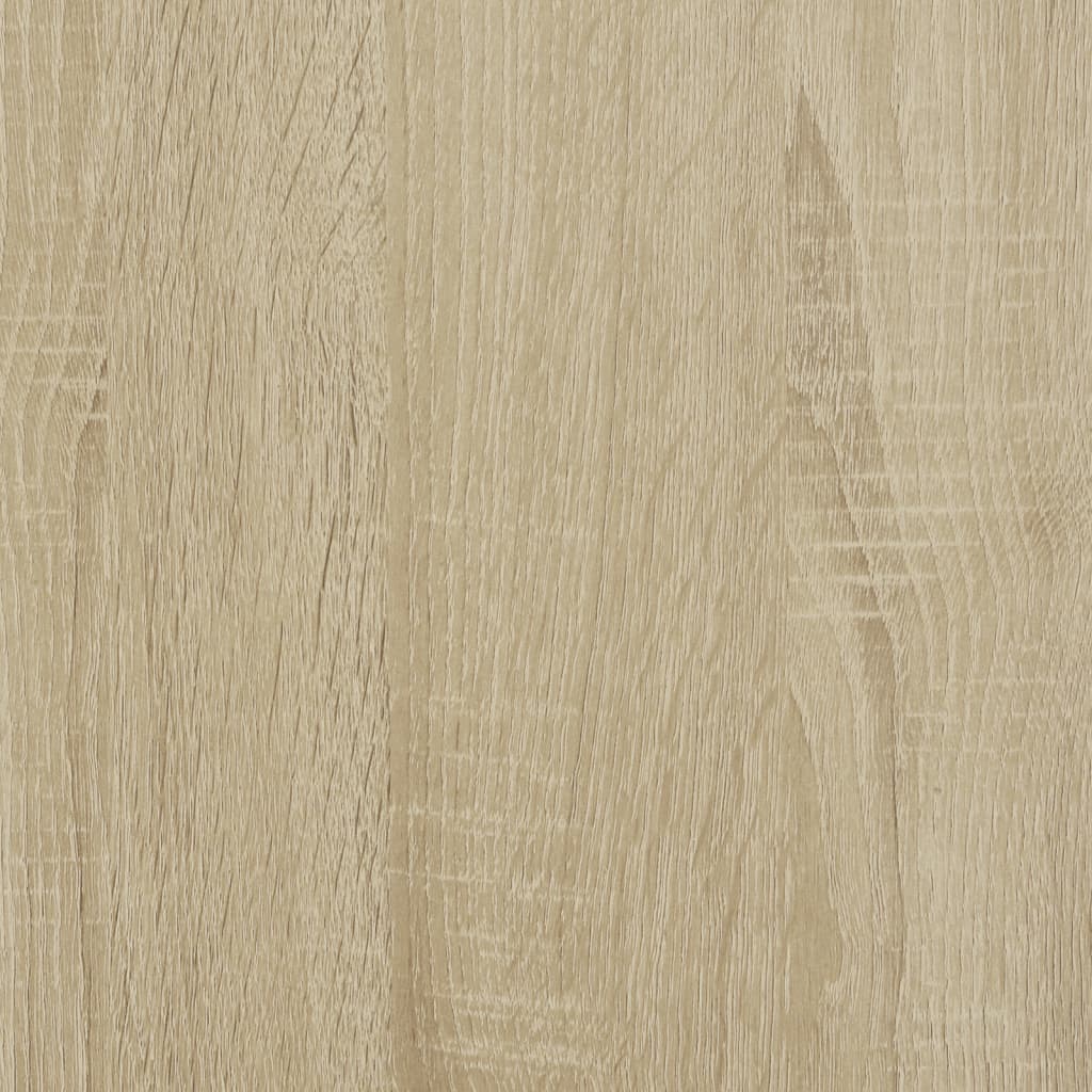 Kattenbakkast 47x59x42 cm bewerkt hout sonoma eikenkleurig