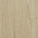 Kattenbakkast 47x59x42 cm bewerkt hout sonoma eikenkleurig