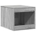 Kattenbakkast 47x59x42 cm bewerkt hout grijs sonoma eikenkleur