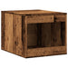 Kattenbakkast 47x59x42 cm bewerkt hout oud houtkleurig