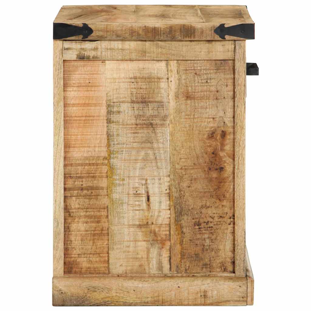 Bank met lade met opslag Bruin 110 x 35 x 50 cm Ruw Mango