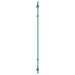 Spatschermen keuken 2 st 80x40 cm gehard glas wit