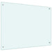 Spatschermen keuken 2 st 80x60 cm gehard glas wit