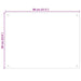 Spatschermen keuken 2 st 80x60 cm gehard glas wit