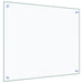 Spatschermen keuken 2 st 70x60 cm gehard glas transparant