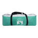 Zwembadtent uitneembare buiten- gaaswanden 618x532 cm zeegroen
