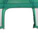 Zwembadtent uitneembare buiten- gaaswanden 670x590 cm zeegroen