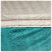 Zwembadtent uitneembare buiten- gaaswanden 612x612 cm zeegroen