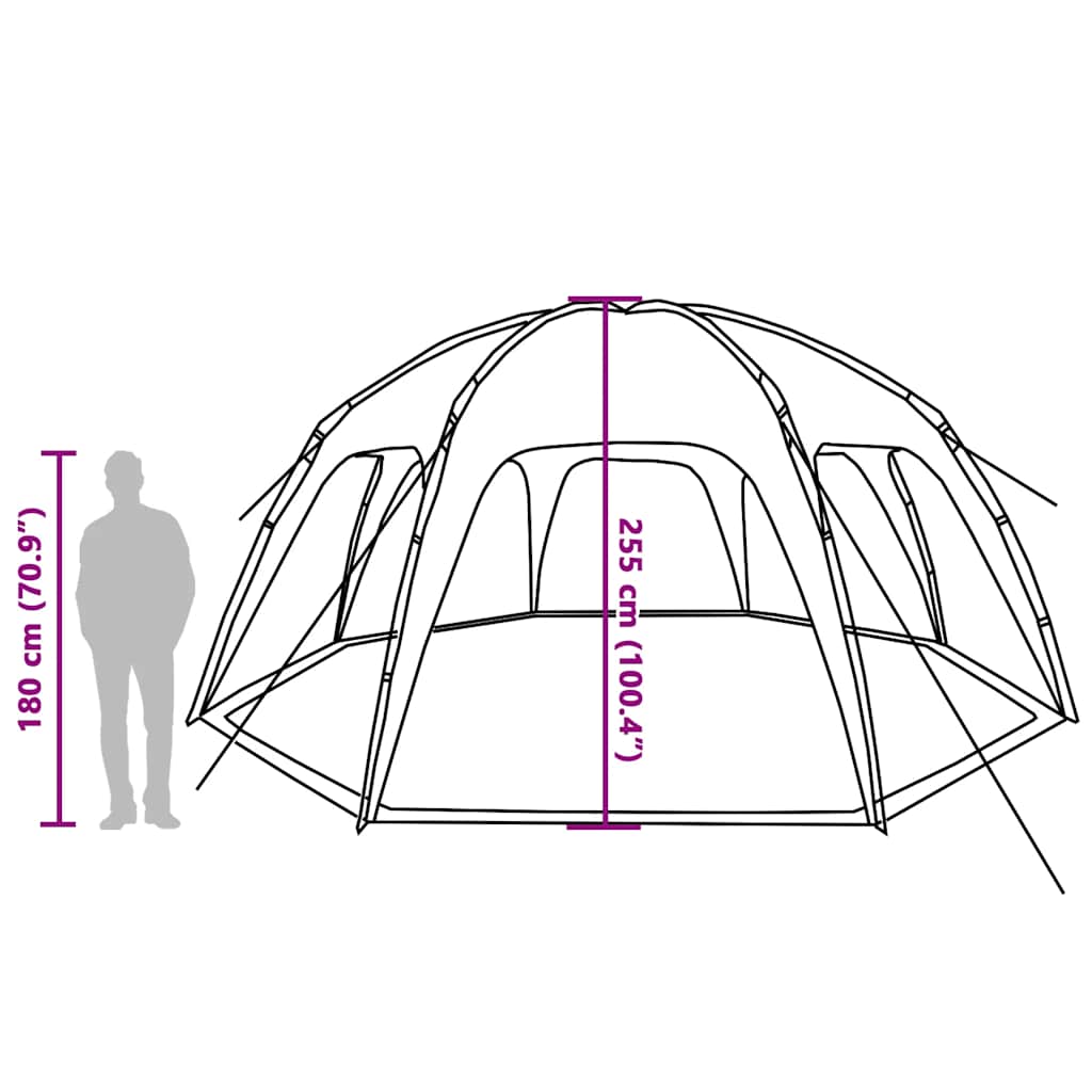 Partytent waterdicht azuurblauw