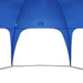 Partytent waterdicht azuurblauw
