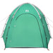 Zwembad Tent Polyester En Glasvezel Zeegroen
