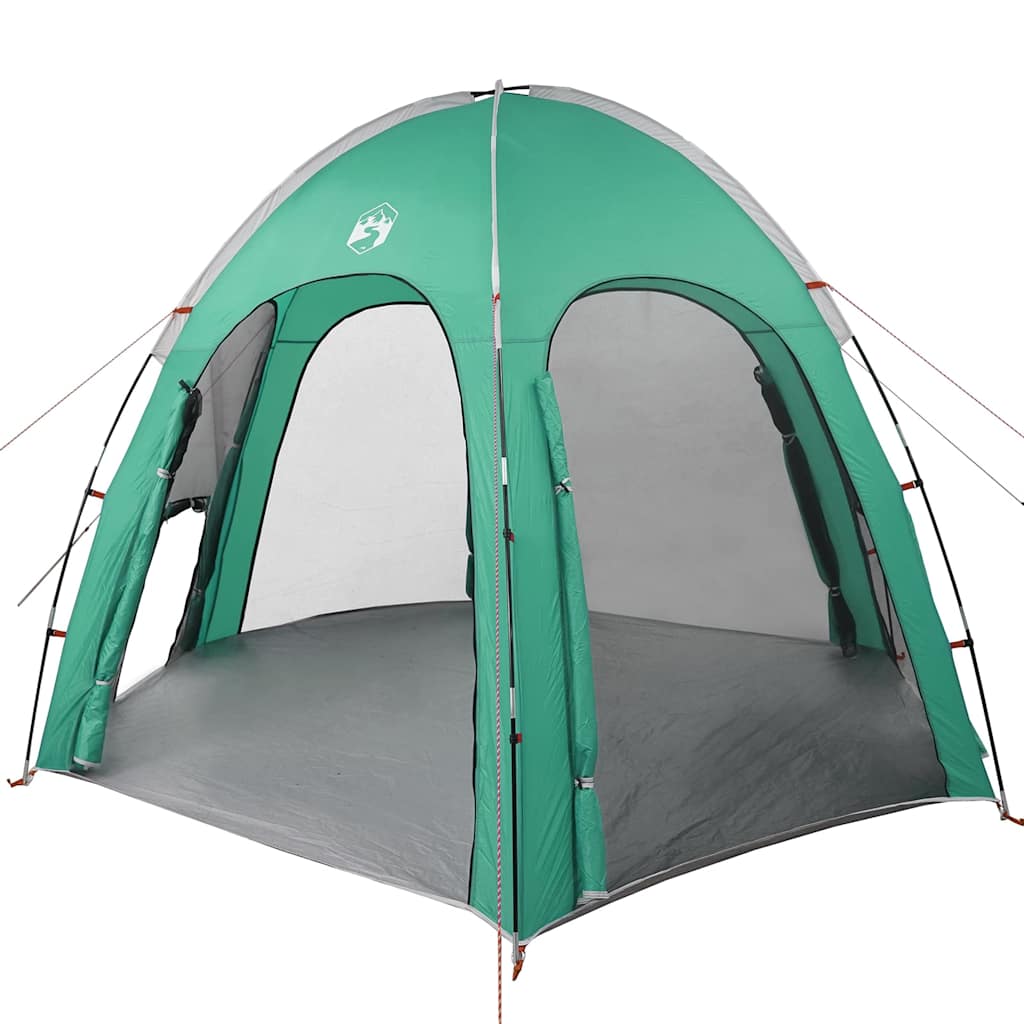 Zwembad Tent Polyester En Glasvezel Zeegroen