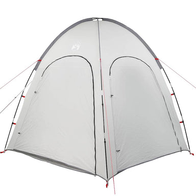 Zwembad Tent Polyester En Glasvezel Grijs