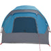 Tent 4-persoons waterdicht blauw