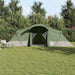 Gezinstent met dak Groen en Grijs 721 x 335 x 212 cm
